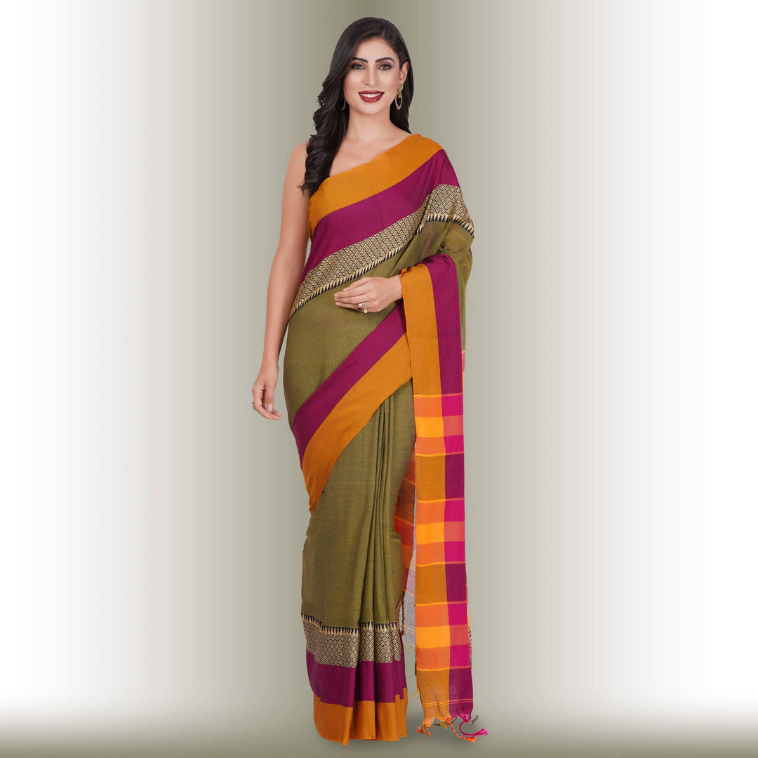 Cotton Handloom Saree