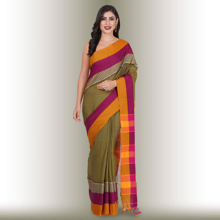 Cotton Handloom Saree