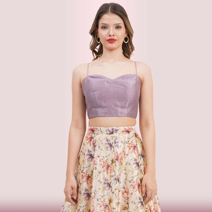 Custom Designed Floral Lehenga from Chiro's by Jigyasa