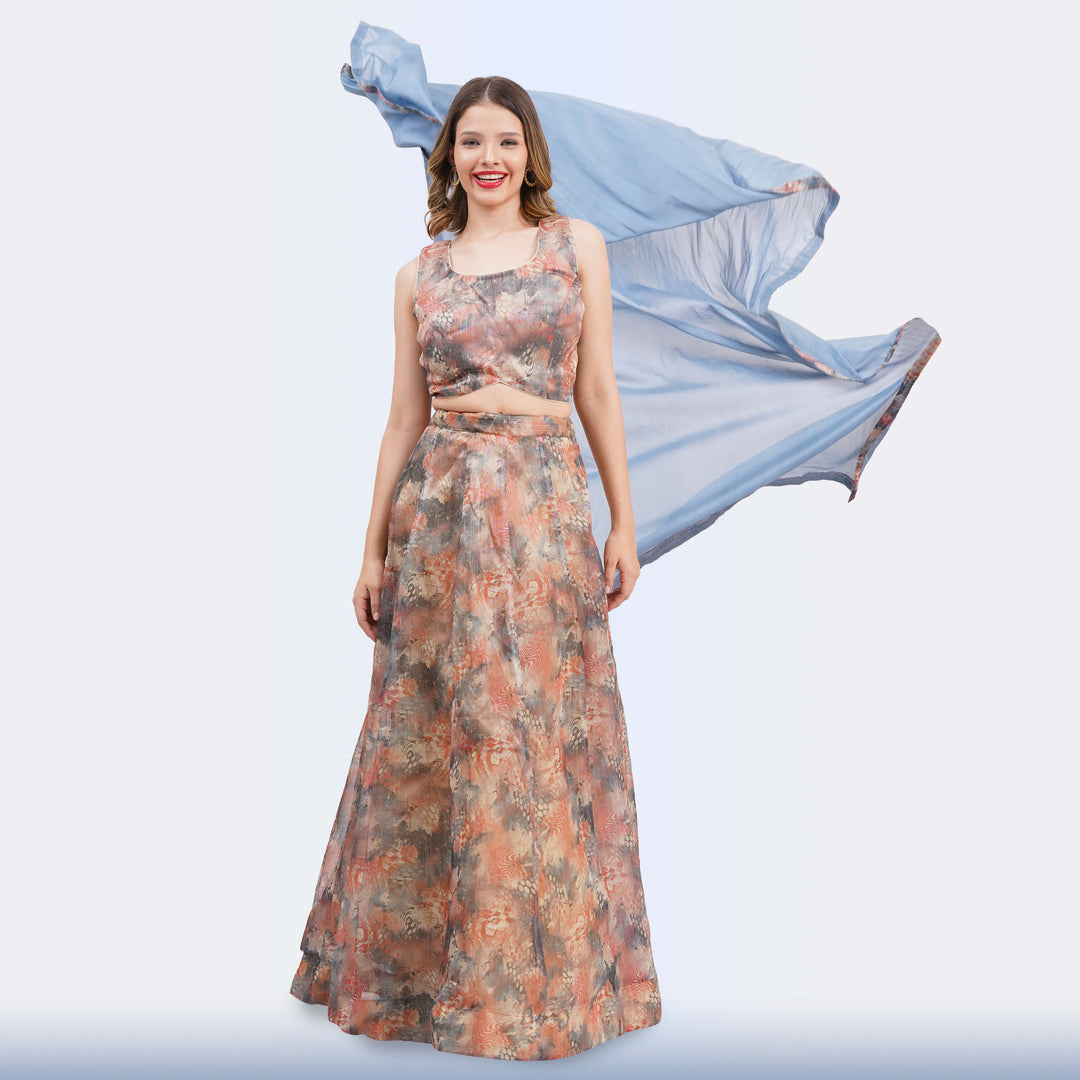 ElegantFloralPrintLehengaCholi_BlueDupattabyChiro_sByJigyasa_4