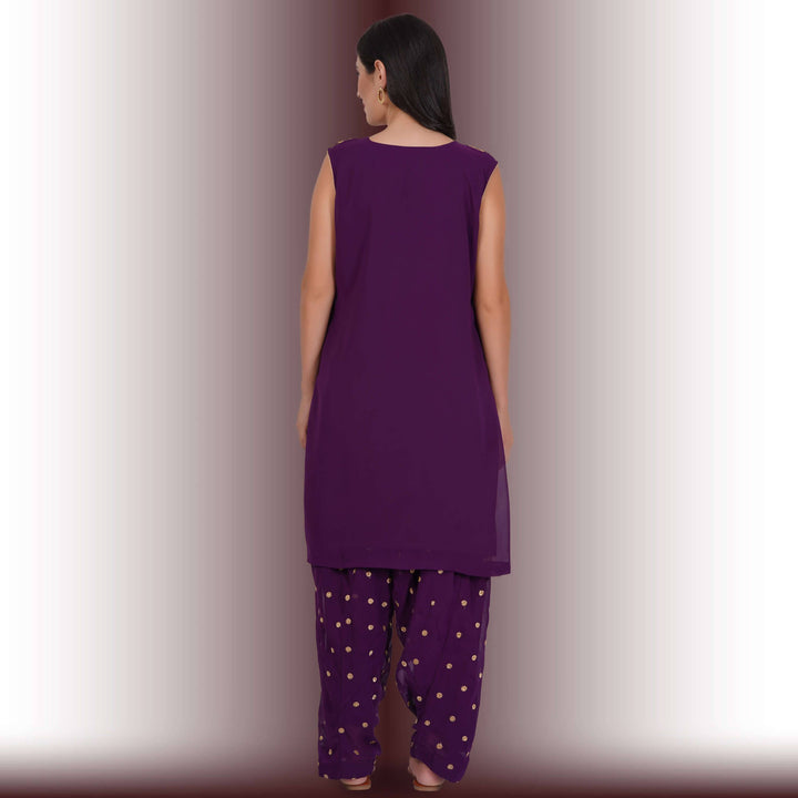 Georgette Patiala Dress - Chiro's By Jigyasa