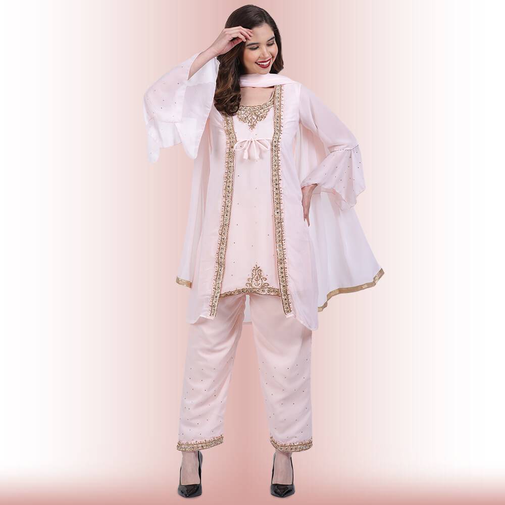 Indian Dress With Stone work