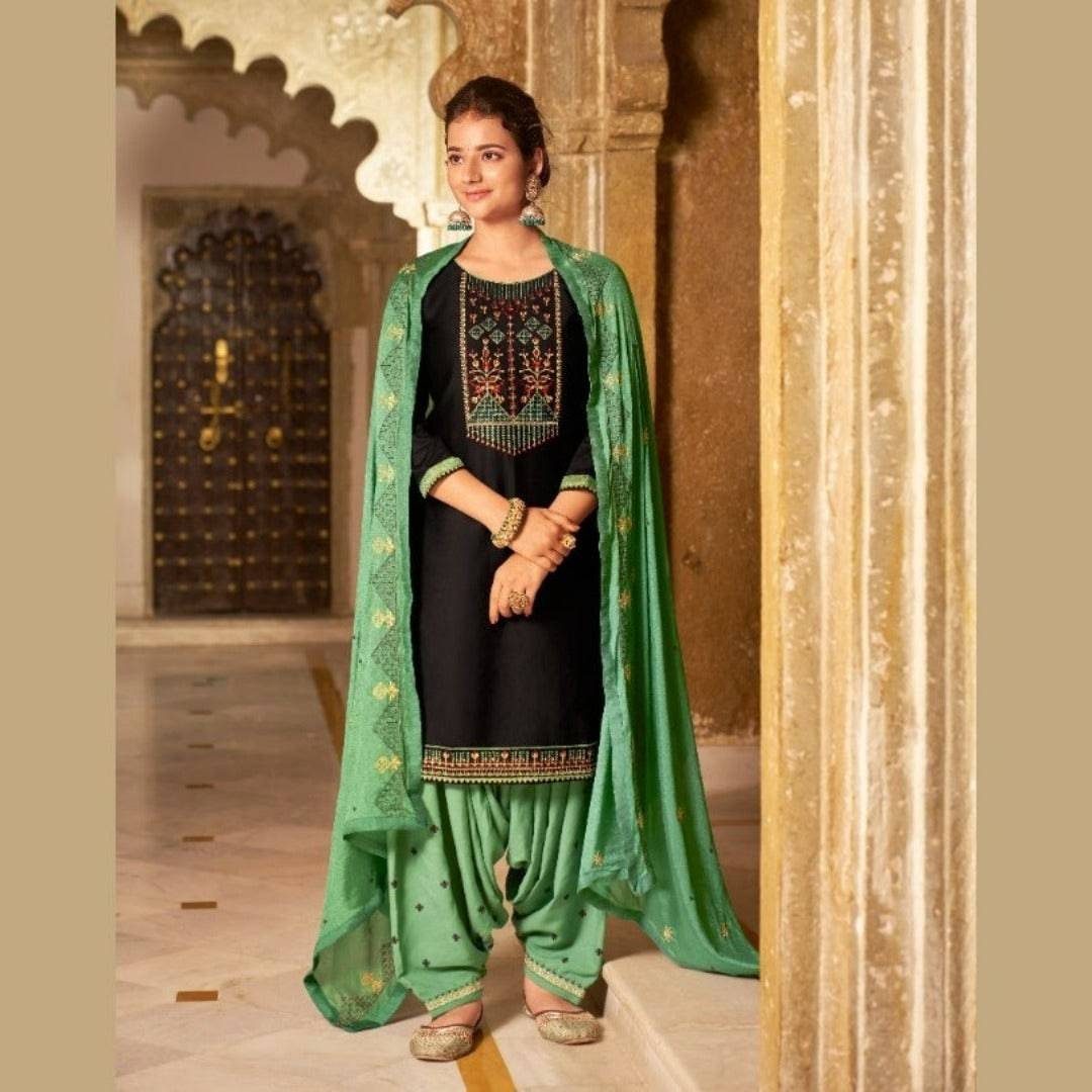 Designer Patiala Suit - Chiro's By Jigyasa