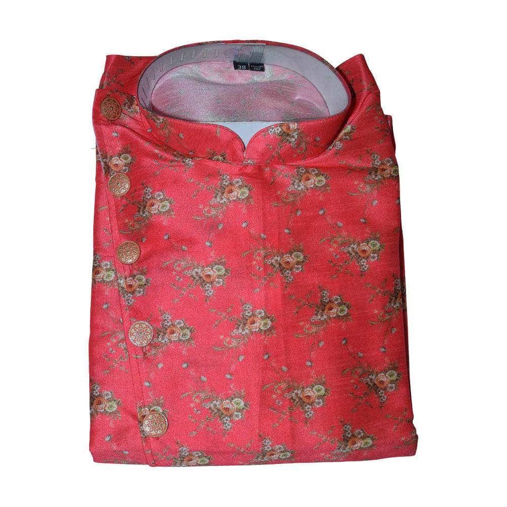 Round Neck Kurta with pyjamas - Chiro's By Jigyasa