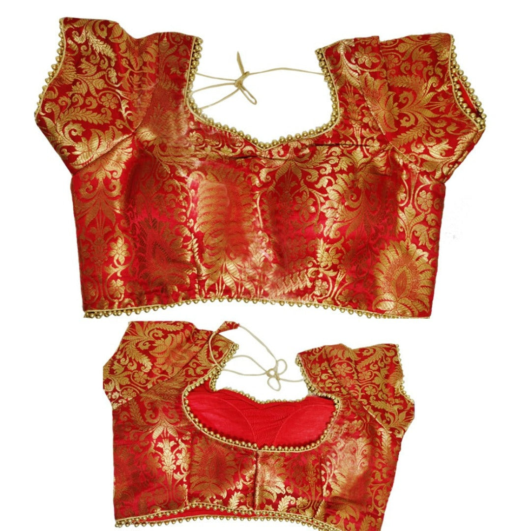 Red - Readymade saree blouses