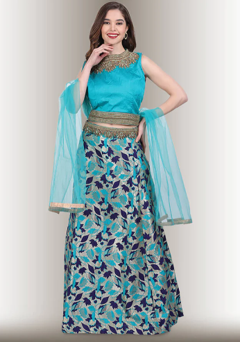 Floral Lehenga Choli: The Perfect Attire for Indian Weddings