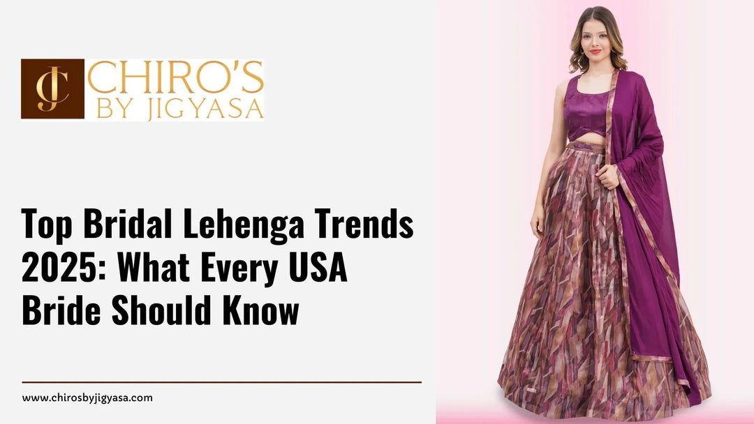Indian Bridal lehengas in USA        