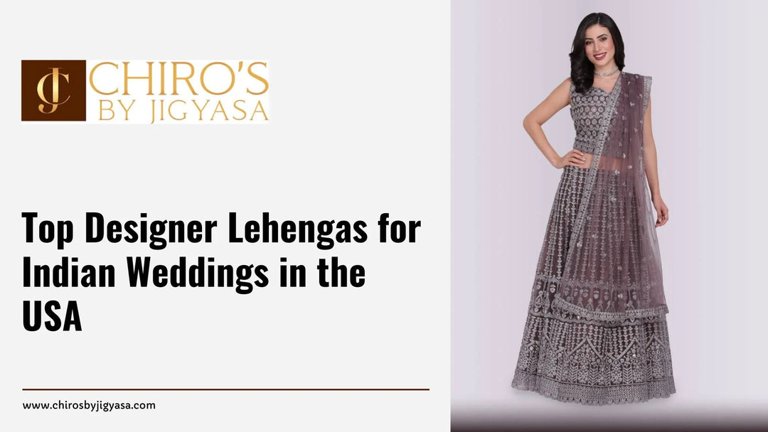 Top Designer Lehengas for Indian Weddings