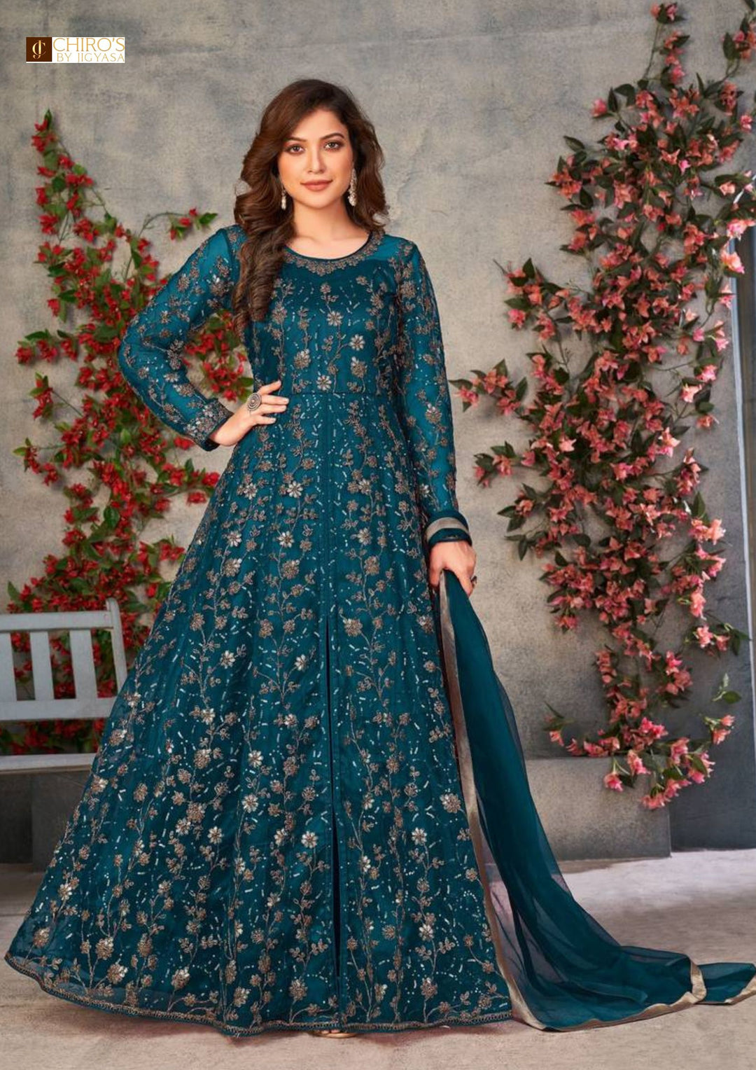 Simple Anarkali Dresses for Wedding