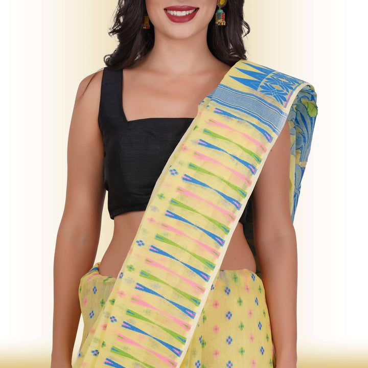 Bengali Cotton Jamdani Sarees