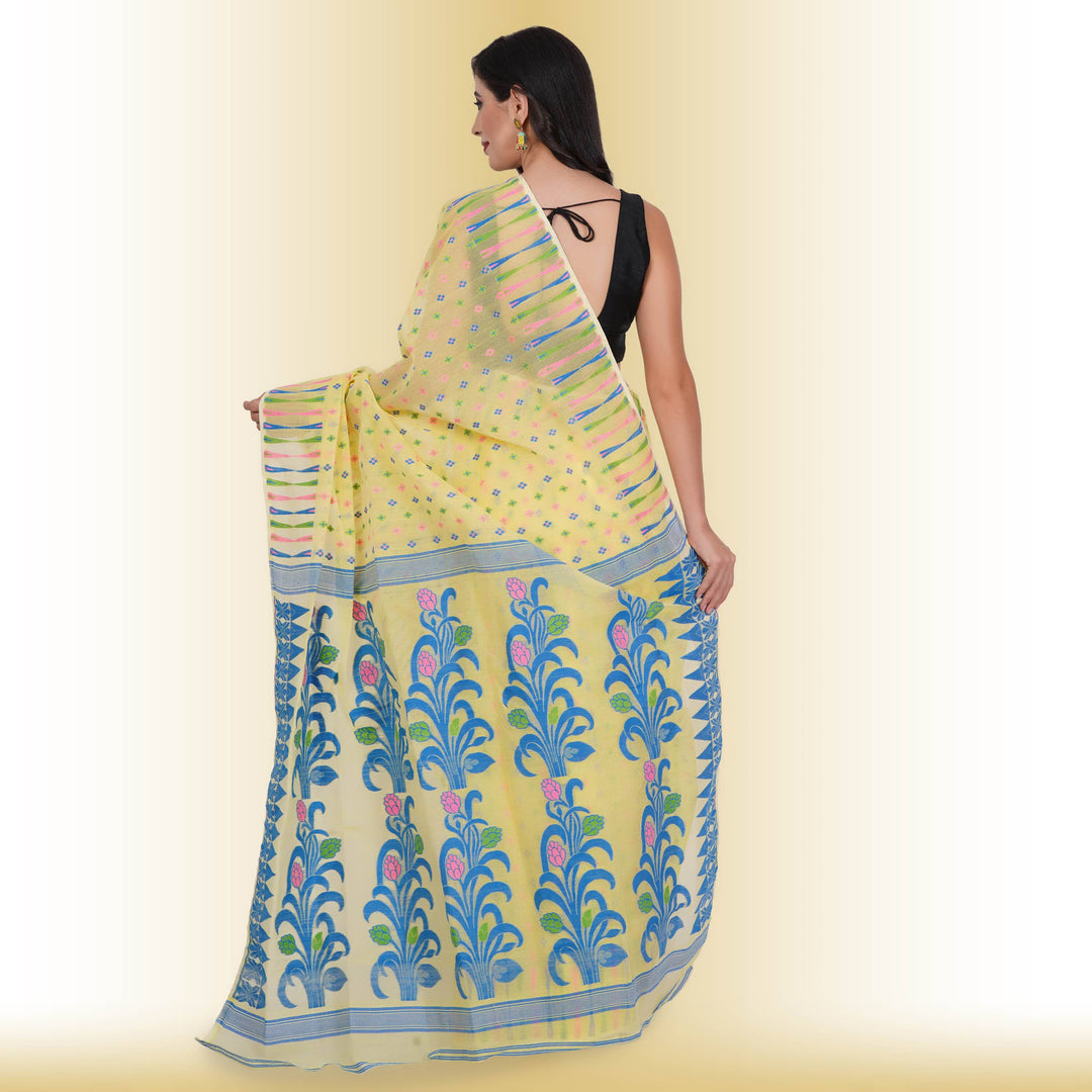 Bengali Cotton Jamdani Sarees