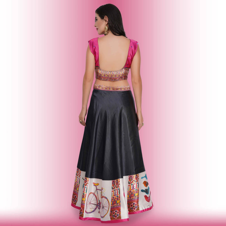 Contemporary chania choli style 8