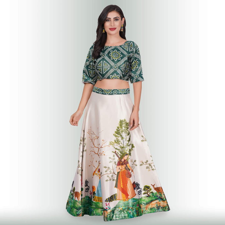 Contemporary Chania Choli - Chiro's By Jigyasa