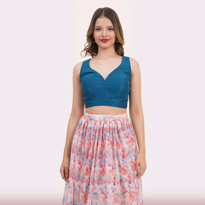 Watercolor Dream Lehenga Choli Set