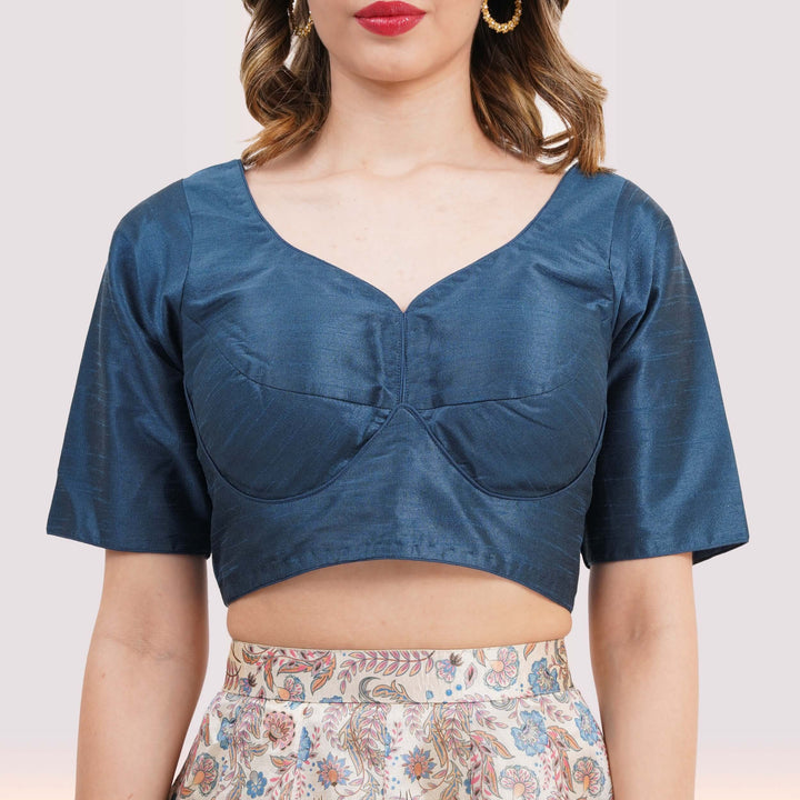 Elegant Paisley Print Lehenga Choli Set