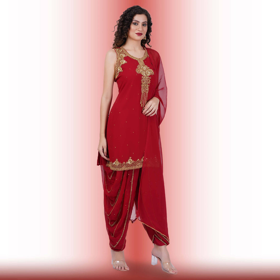 Designer Patiala Suit - Chiro's By Jigyasa