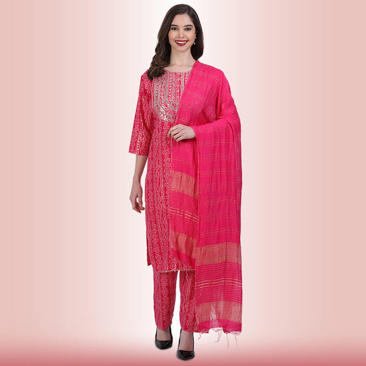 Printed Rayon Indian dress