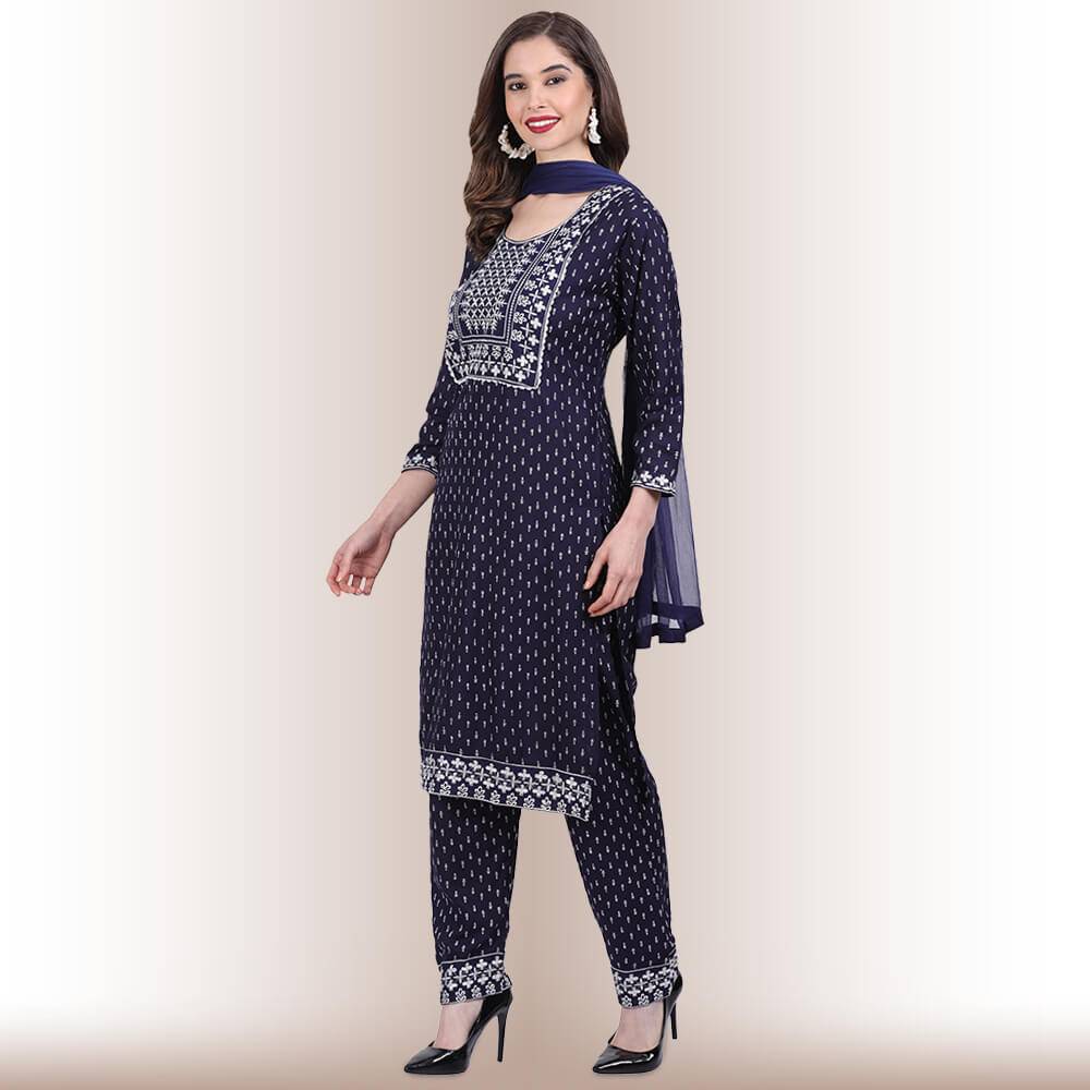 indian casual dress for ladies Pink Knee-Length Dress | Tranquil Threads