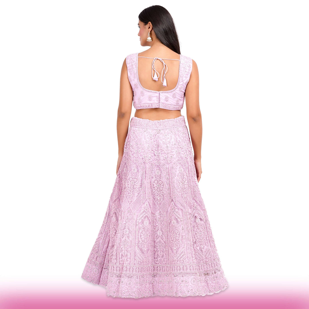 Lavender Wedding Lehenga - Chiro's By Jigyasa