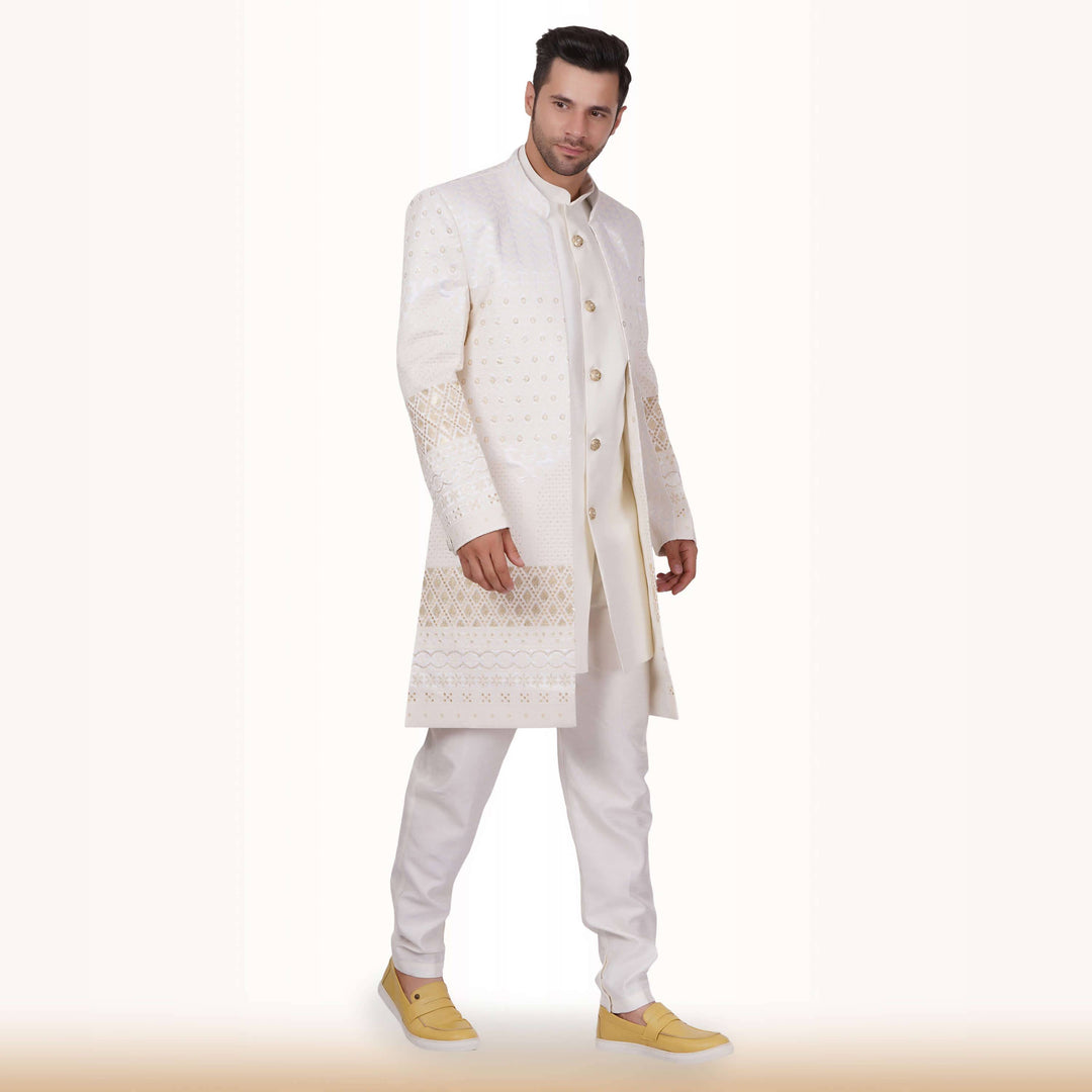 Open jacket Sherwani