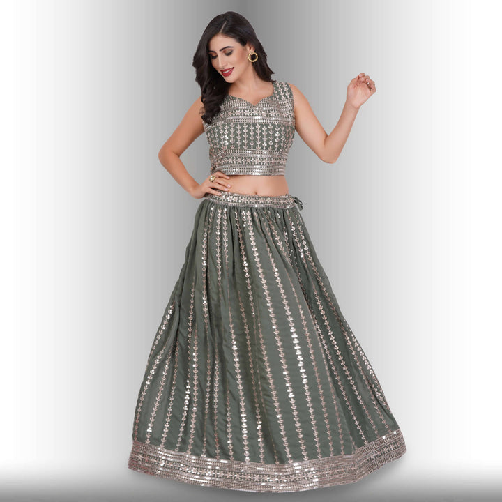 Party Wear Lehenga set in Plus sizes