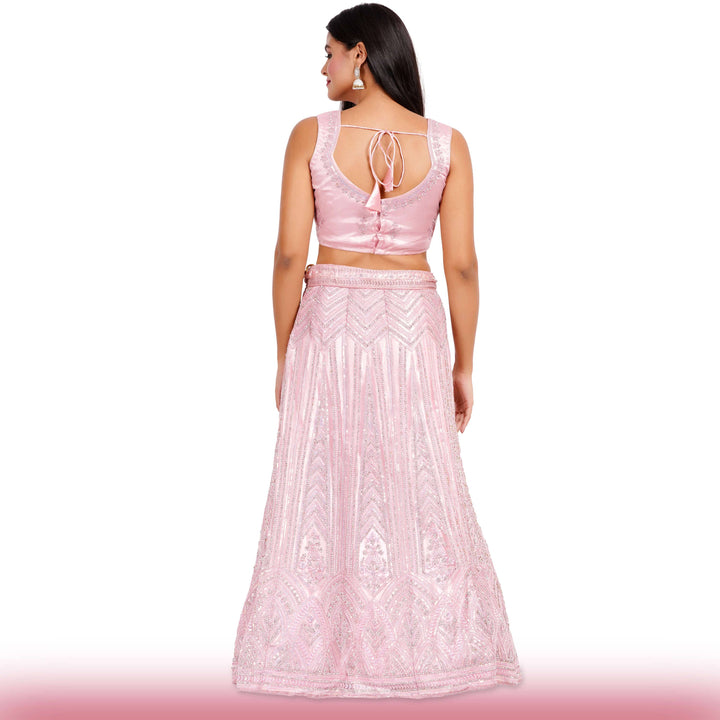 Baby Pink Wedding Lehenga