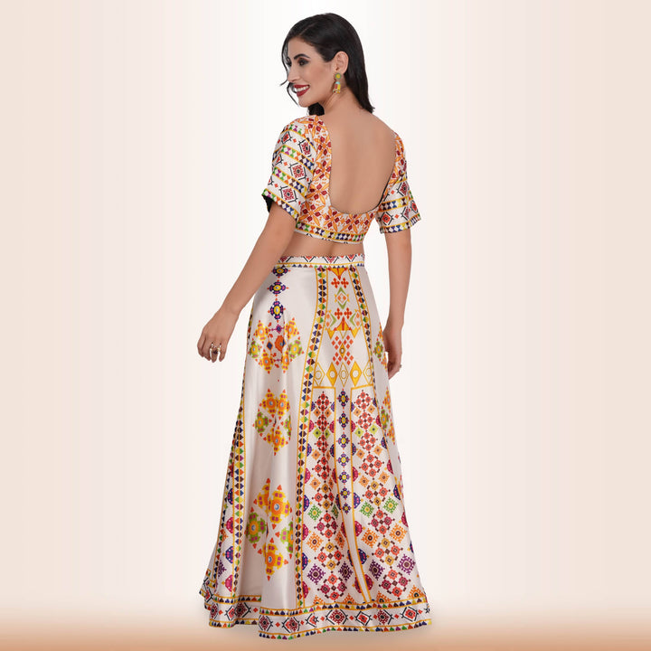 Silk Chania Choli Style 4