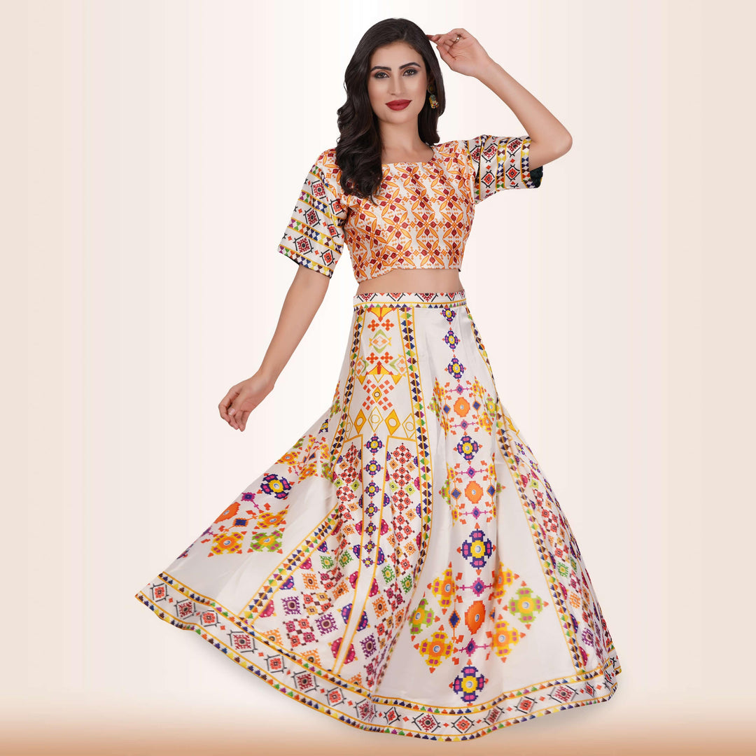 Silk Chania Choli Style 4