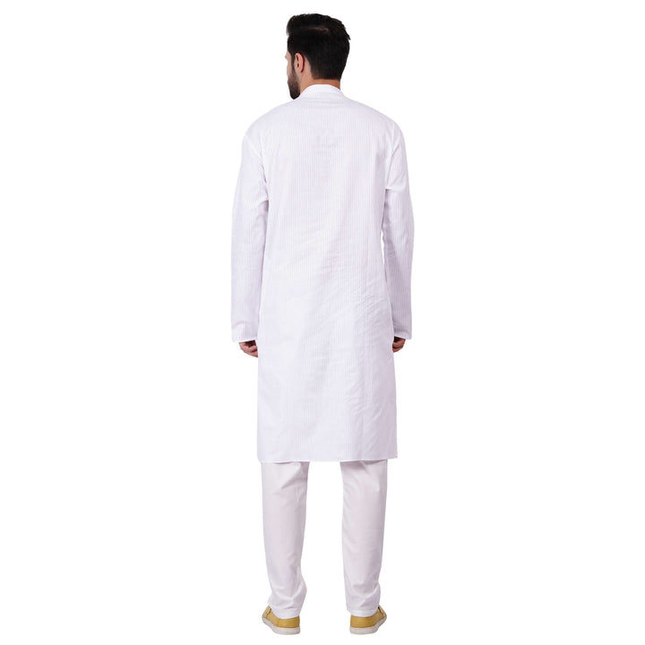Men’s White Kurta - Chiro's By Jigyasa