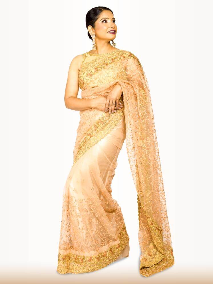 Woman in saree