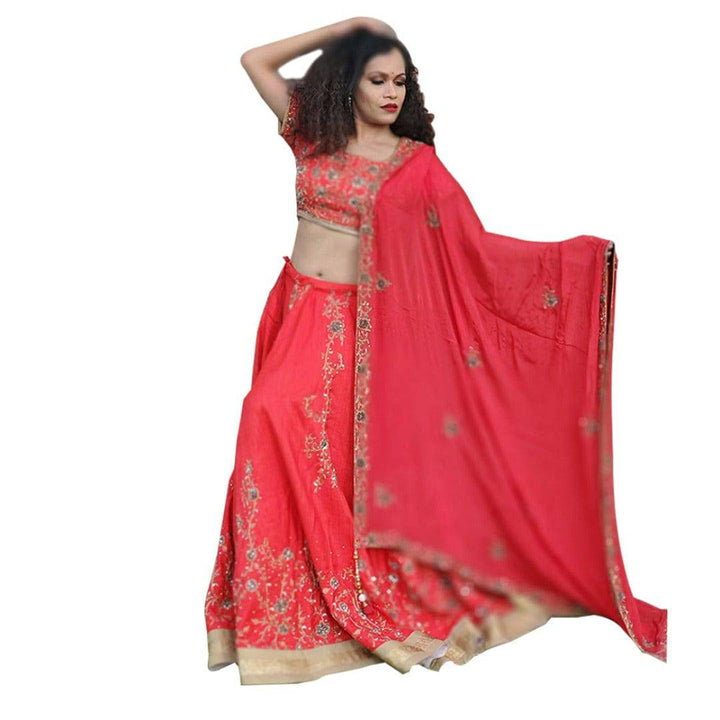 Pure Silk Bridal Lehenga