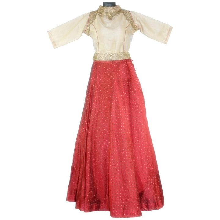Red - Traditional wear dresses for ladies