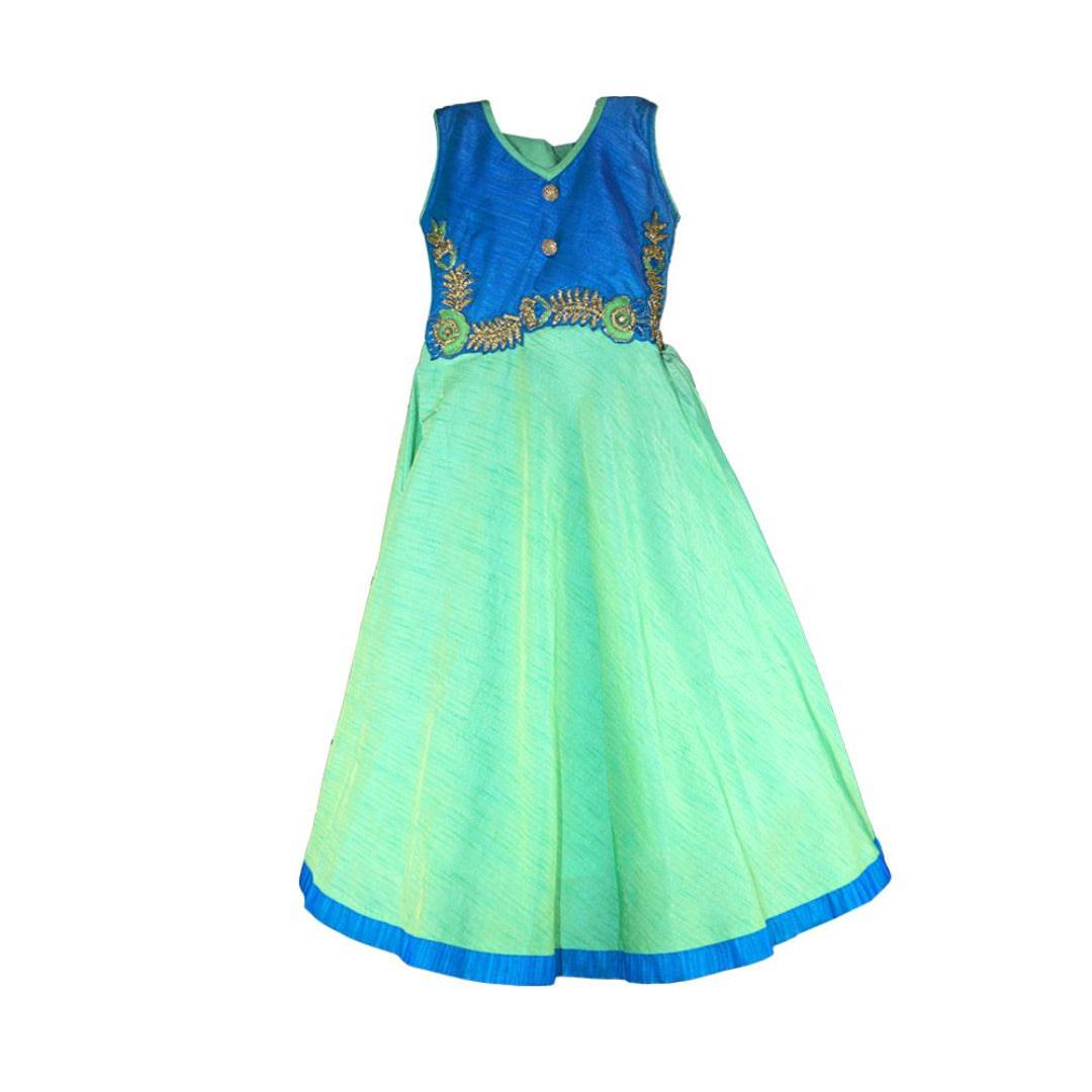 Green & Blue - Ethnic anarkali suits