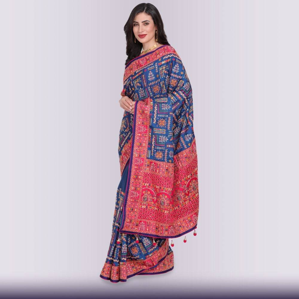 Gaji Silk Gharchola saree