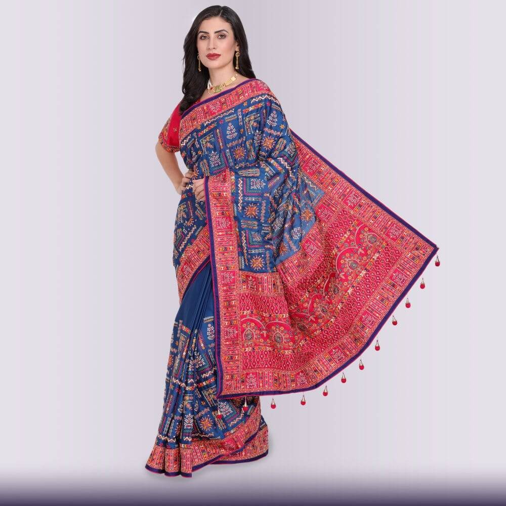 Gaji Silk Gharchola saree