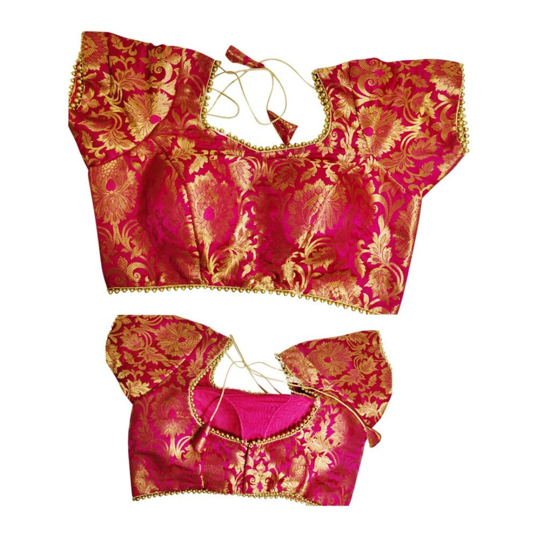 Pink - Readymade saree blouses