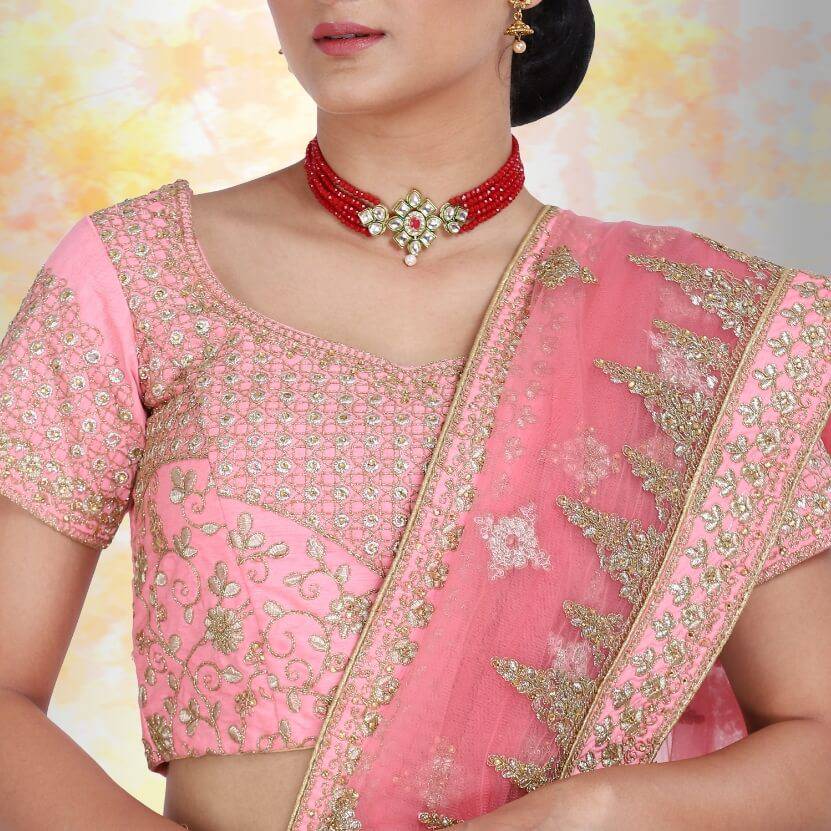 Pink Bridal Lehenga for wedding