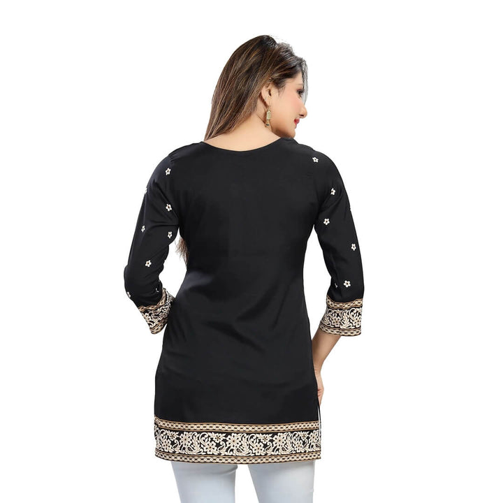 Ladies Tunics to wear over jeans - Chiro's By Jigyasa - Back