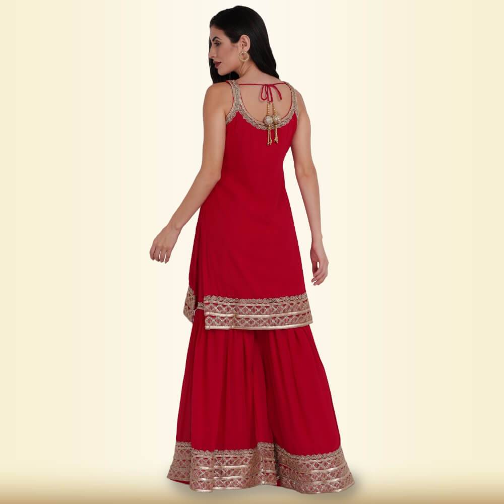 elegant-garara-set-with-gold-accent-deep-red