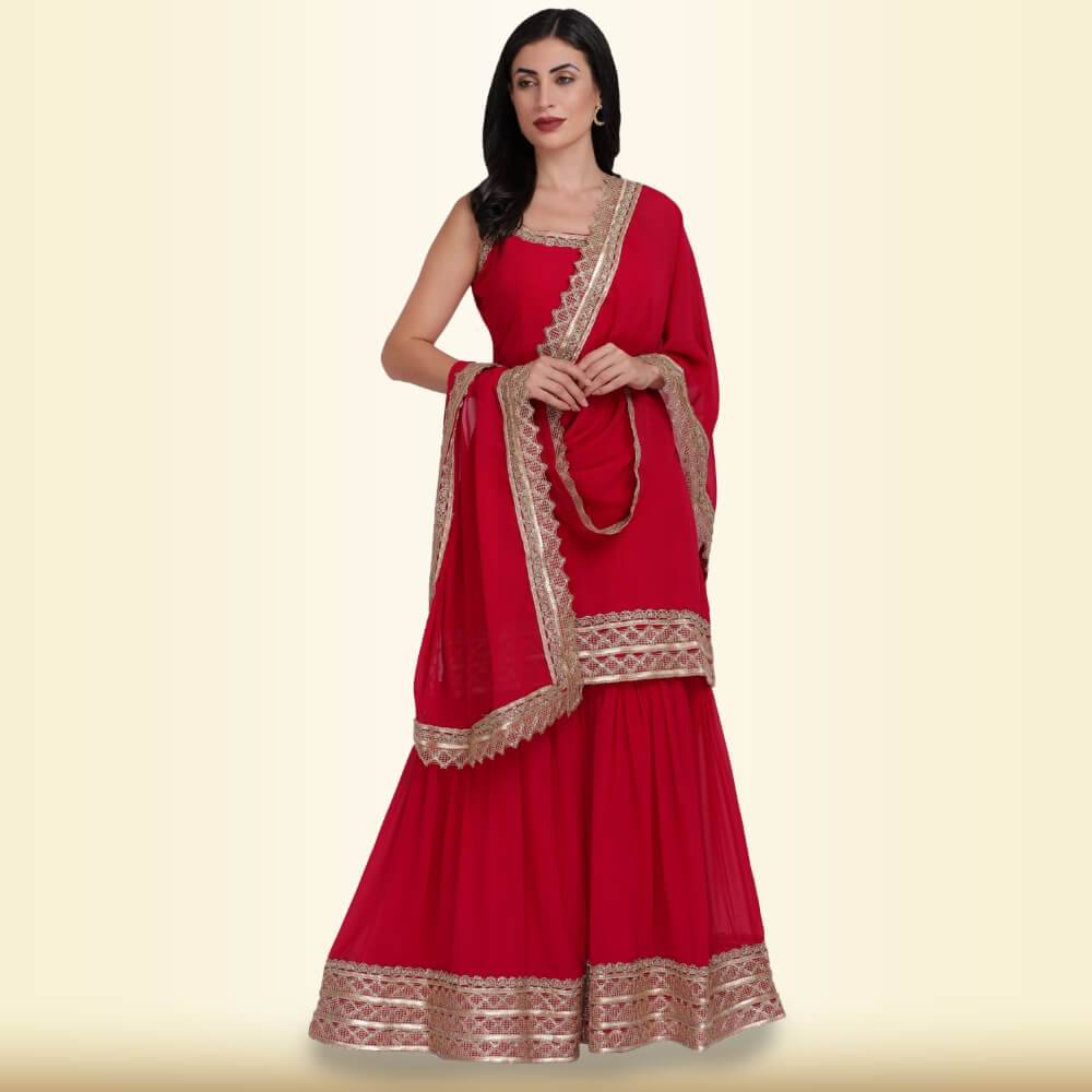 elegant-garara-set-with-gold-accent-deep-red